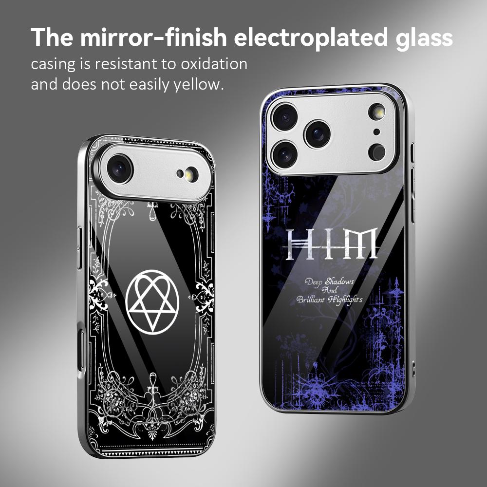 Apple Iphone 15 Pro Max - 록 밴드 H-HIM 아이폰 17 16