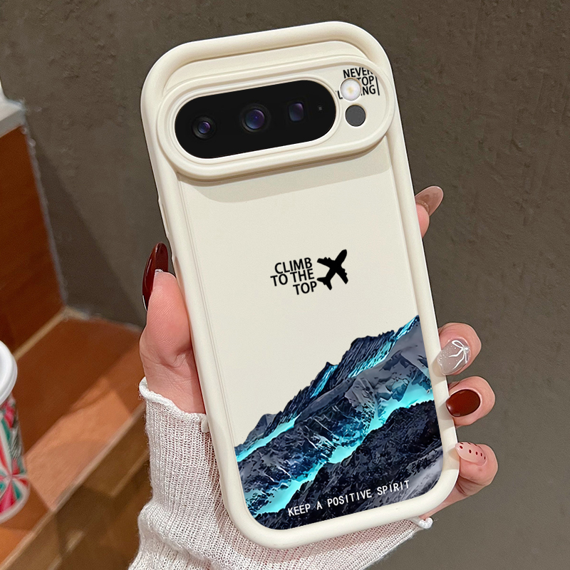 Google Pixel 8A - 비행기 눈산 패턴 폰 케이스 구글
