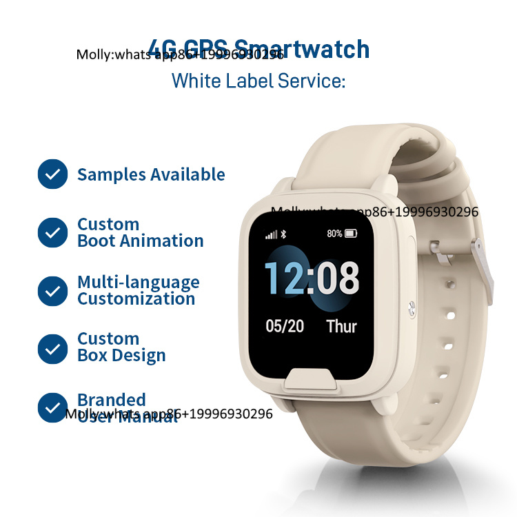 Fall Detection Watch - GPS 낙상 감지 기능, 지오펜스, 심박수