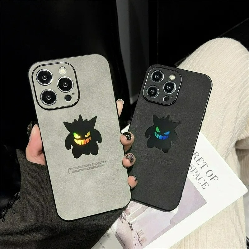 카툰 애니메이션 겐가 가죽 질감 레이저 폰 케이스 아이 - Apple Iphone 15 Pro Max 리뷰 및 가격