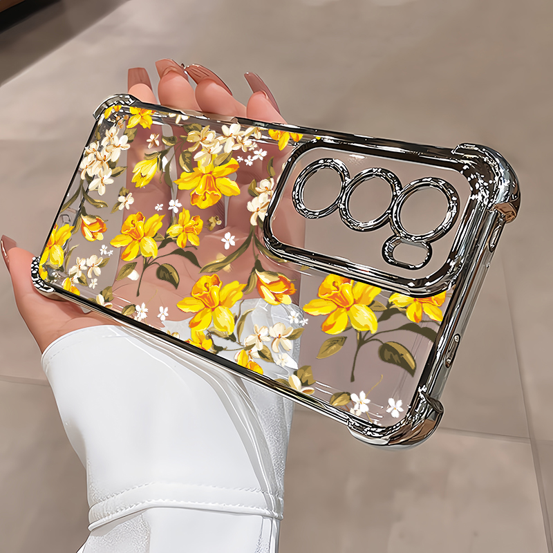 꽃무늬 페인팅 폰 케이스 OPPO A78 4G 5G A - Oppo A78 리뷰 및 가격