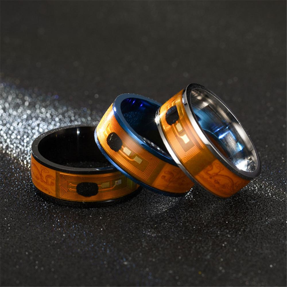 남성 커플 반지 NFC 스테인리스 스틸 폰 칩 드리핑  - Smart Ring Nfc Pay 리뷰 및 가격