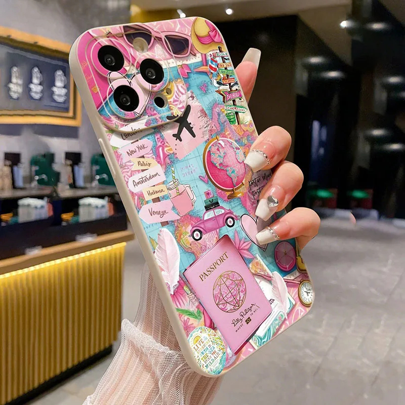 여행용 비행기 프린트 무광 안티드롭 폰 케이스 (아이폰 - Apple Iphone 15 Pro Max 리뷰 및 가격