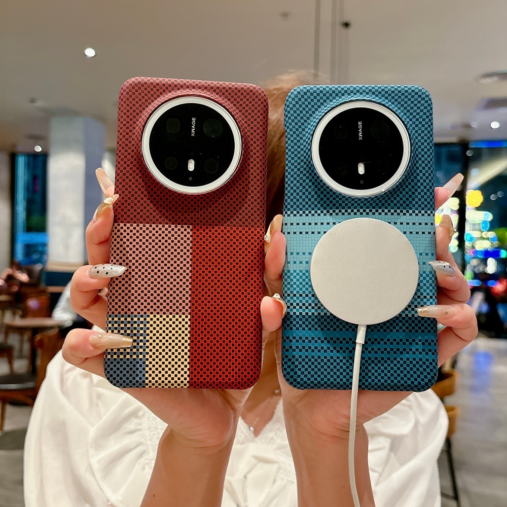 초박형 마그세이프 카본 파이버 질감 휴대폰 케이스 (화 - Huawei Pura 70 리뷰 및 가격