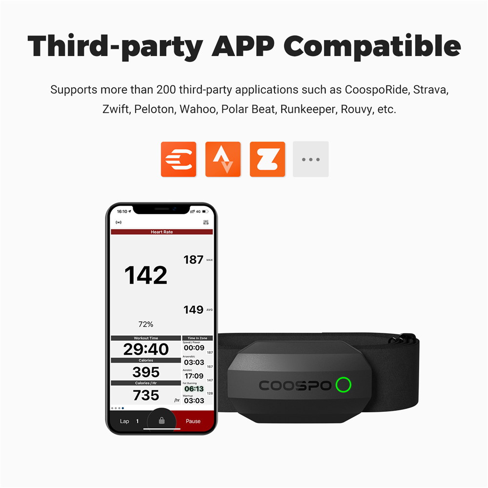 COOSPO H808S 심박수 센서, 듀얼 모드 ANT - Breath Rate Monitor 리뷰 및 가격
