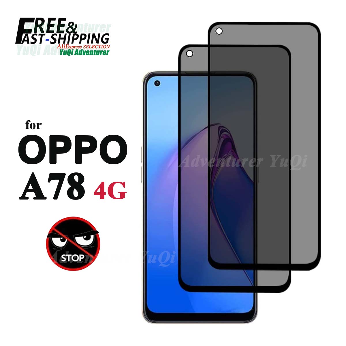 안티 스파이 스크린 보호대, OPPO A78 4G 프라 - Oppo A78 리뷰 및 가격