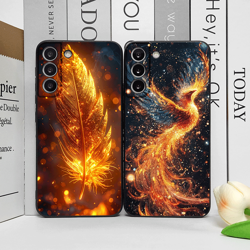 럭셔리 피닉스 불 깃털 패턴 폰 케이스 구글 픽셀 10 - Google Pixel 9 Pro 리뷰 및 가격