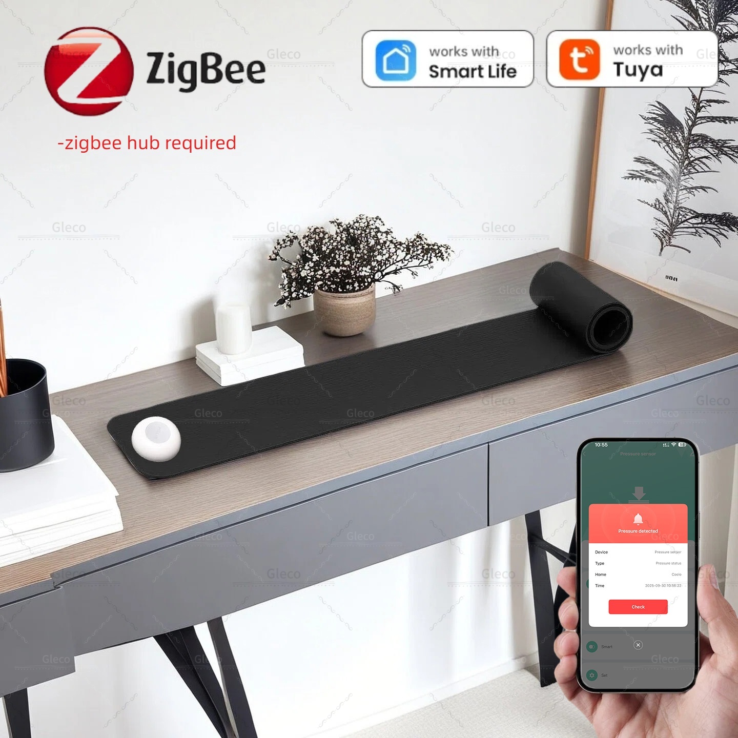 Zigbee 압력 센서 감지기 중력 감지 배터리 구동  - Smart Insole Pressure 리뷰 및 가격