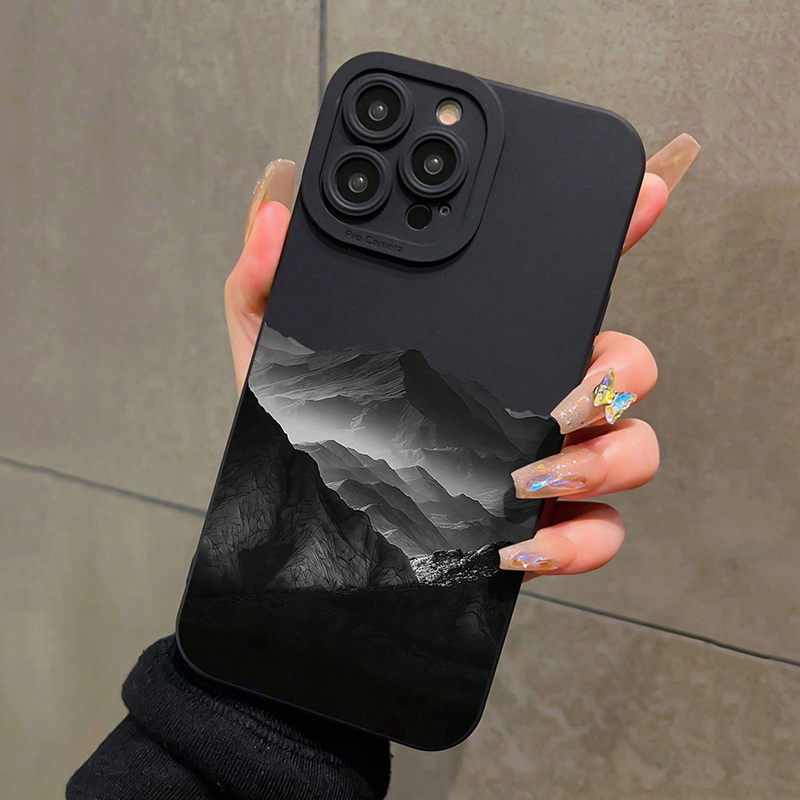 블랙 마운틴 INS 디자인 실리콘 폰 케이스 샤오미 레 - Xiaomi Redmi Note 13 리뷰 및 가격